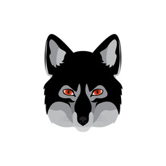 Werewolf head emblem.