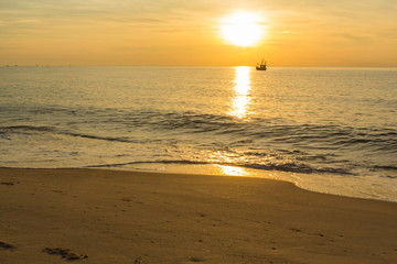Sun rise Beaches Ban Krut Prachuap Khiri Khan, Thailand