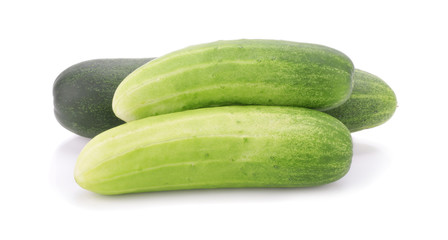 Cucumber isolated on white background