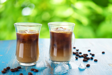 Iced summer coffee
