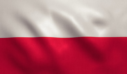 Obraz premium Poland Flag
