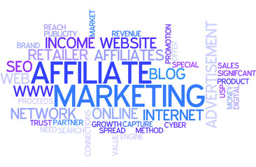 Word Cloud Affiliate Marketing