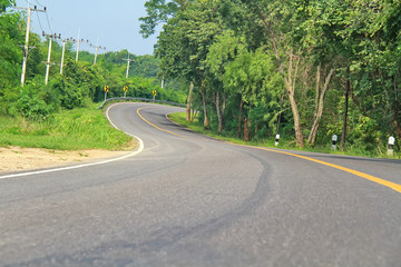 curve road