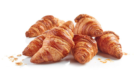Fototapeta premium freshly baked croissants