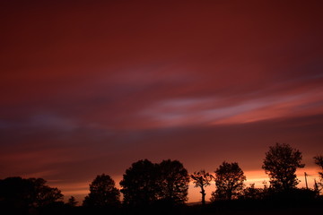 Tramonto rosso 