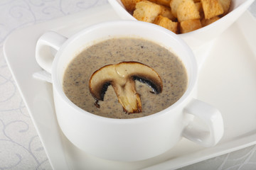 Mushroom cream soup
