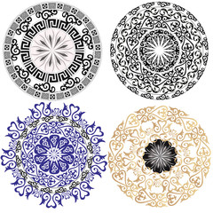 circular patterns, ornament