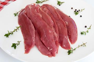 aiguillettes de canard