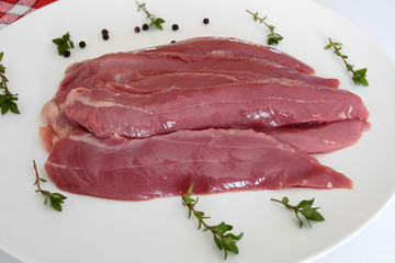 aiguillettes de canard