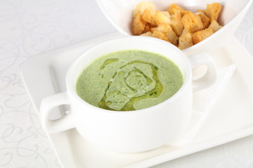 Spinach soup