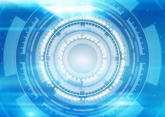 Abstract technical background