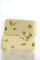 Halva with pistachio
