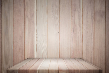 Light wood table top with background