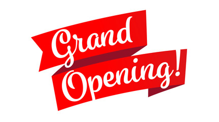 Grand opening !