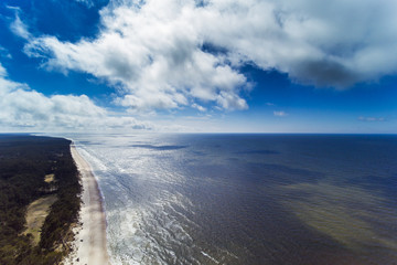 Baltic sea coast, Latvia.