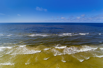 Baltic sea coast, Latvia.