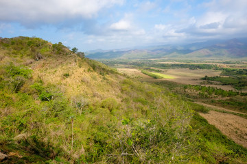 Fototapeta na wymiar Valle de los Ingenios, Trinidad, Cuba