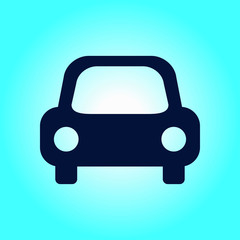 Transport icon. Car sign. Delivery transport symbol.