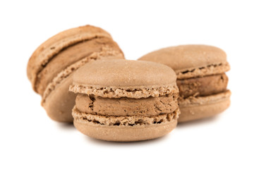 Three french macaroon