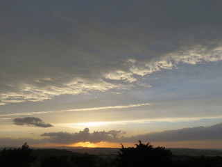 Fototapeta premium Ammasso nuvoloso