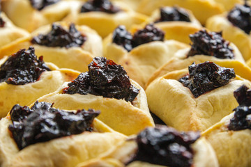 Hamantaschen cookies for Jewish festival of Purim