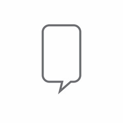 Fototapeta premium speech bubble icon