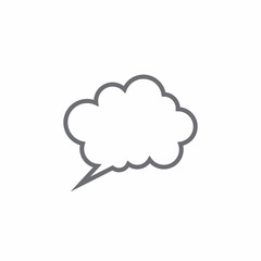 speech bubble icon