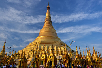 Yangon Swedagon Pagoda Myanmar