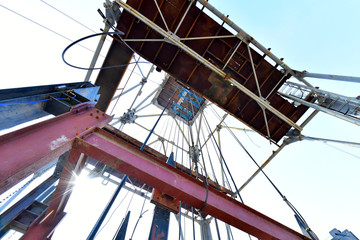 Production equipment of iron ore factory