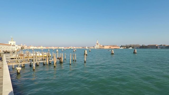 Seascape in Venice, Italy