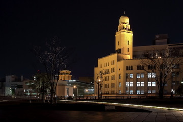 Fototapeta na wymiar 横浜税関と神奈川県庁の夜景