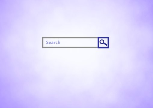 Search Bar with purple background