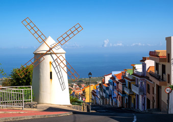 Windmühle in Orotava, Teneriffa,Kanaren,Spanien
