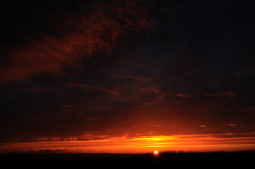 Sonnenaufgang im Zeitraffer, Rügen