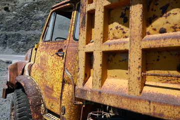 lastbil, karpathos, grekland