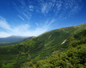 Obraz premium Mountain landscape in summer