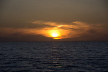 Sonnenuntergang auf Sylt