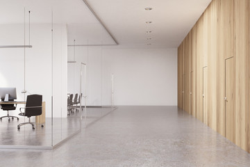Office corridor with CEO room