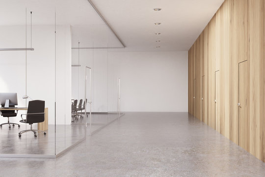 Office corridor with CEO room