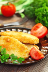 Fried chicken fillet