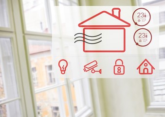 Home automation system App Interface