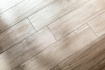 Laminate boards blurred background wooden texture Laminate flooring