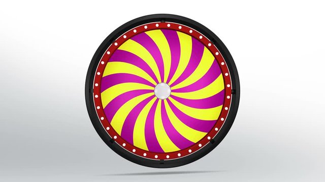 black fortune wheel of candy style 4K