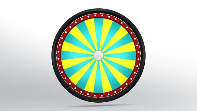 black fortune wheel of 24 area 4K