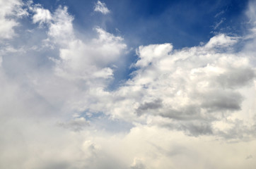 Natural cloudy sky background