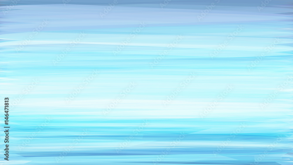 Poster Abstract background with turquoise blue brushstroke. Vector backdrop