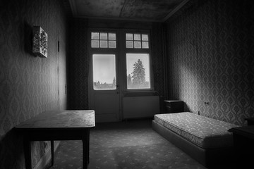 Möbel im alten Geisterhotel