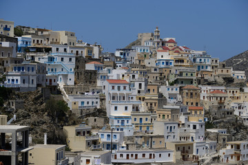 Olympos by Karpathos, grekland