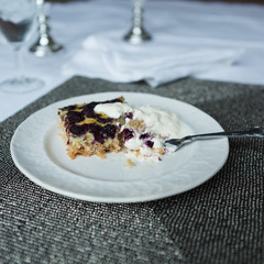 Blueberry cake