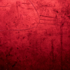 Abstract red background with grunge texture. For vintage design